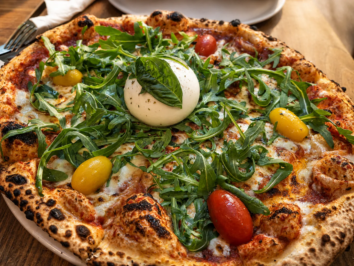 Del Totorino la pizza au feu de bois — côté cuisine
